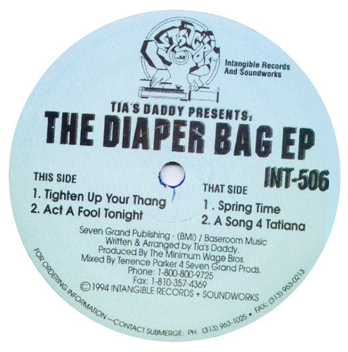 Tia's Daddy (Terrence Parker) - The Diaper Bag EP