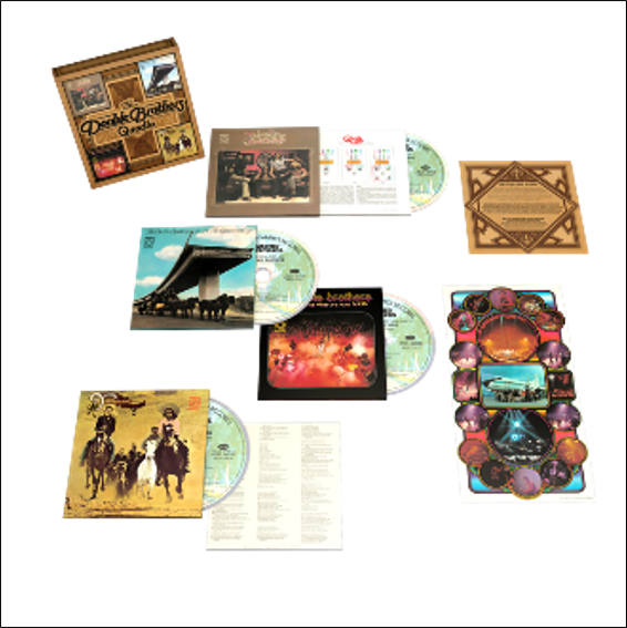 The Doobie Brothers - Quadio Boxed Set [Four Blu-ray Audio Discs in replica mini-LPs, lift top box]