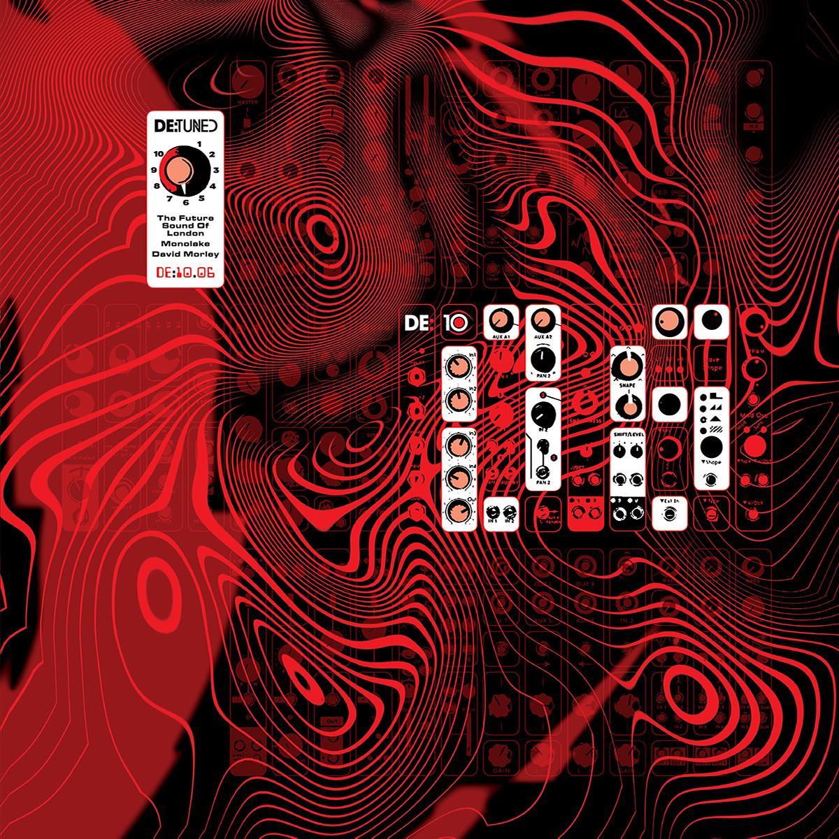 The Future Sound Of London / Monolake / David Morley - DE:1006 [full colour sleeve / ltd clear red vinyl edition / 180 grams]