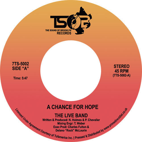 The Live Band - A Chance For Hope