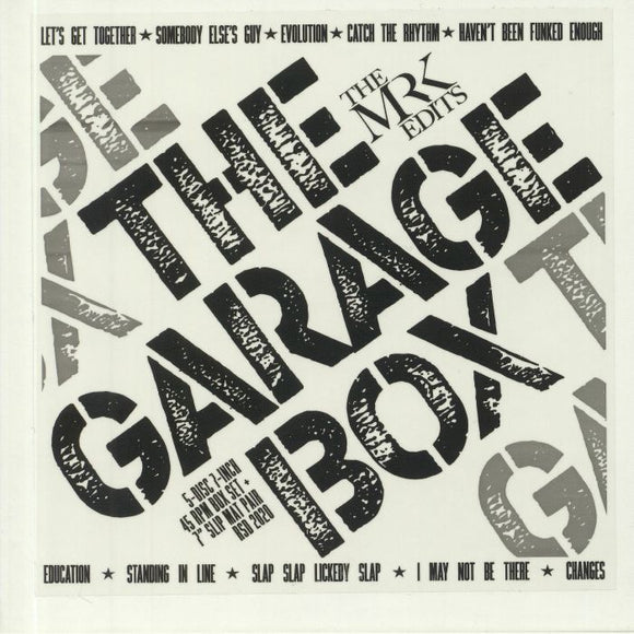 The MR K EDITS - The Garage Box (1 per customer)
