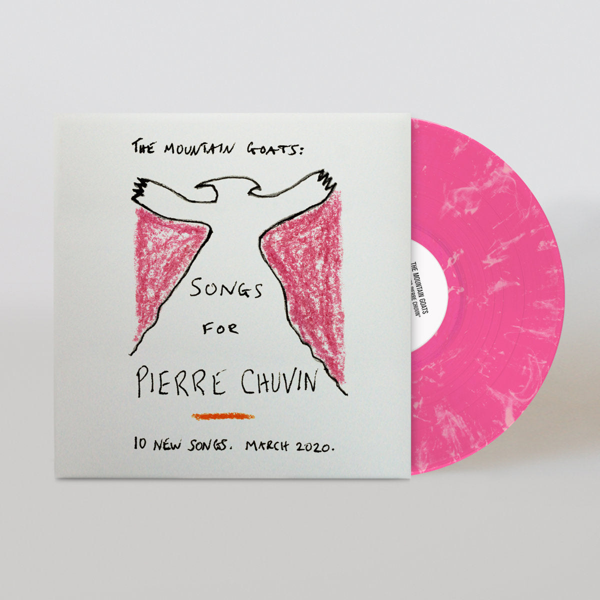 The Mountain Goats - Songs for Pierre Chuvin [Pink & White Swirl Vinyl]