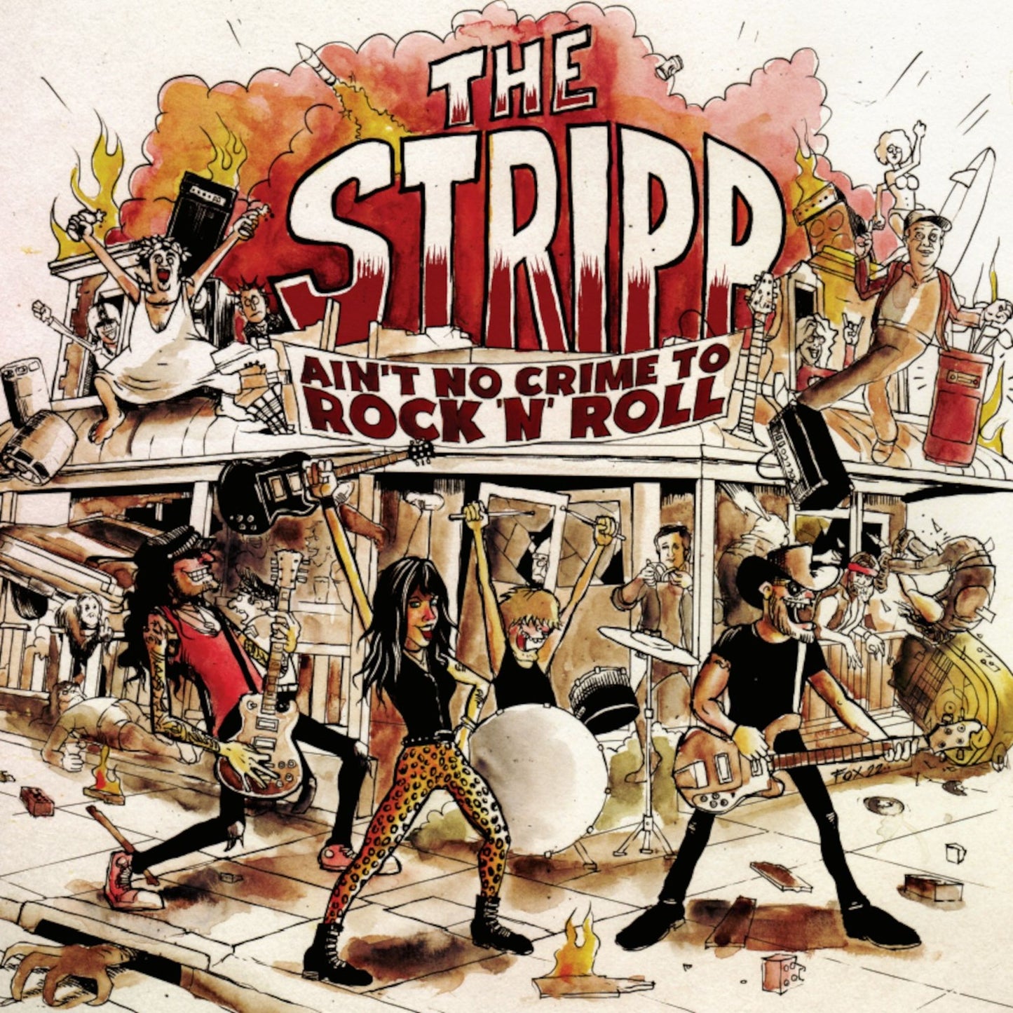 The Stripp – Ain’t No Crime To Rock N‘ Roll [CD]