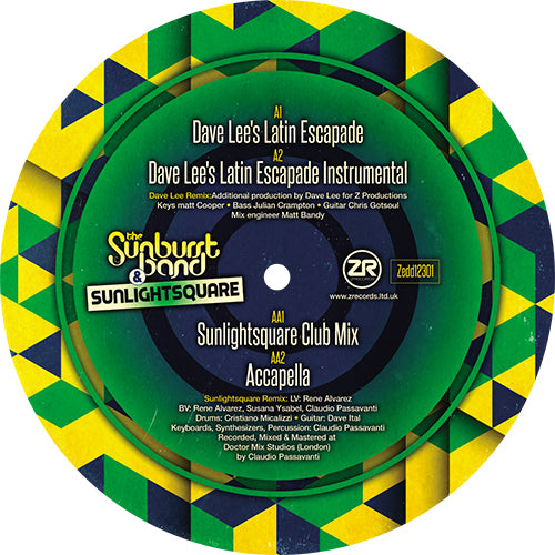 The Sunburst Band & Sunlightsquare - Perdoname