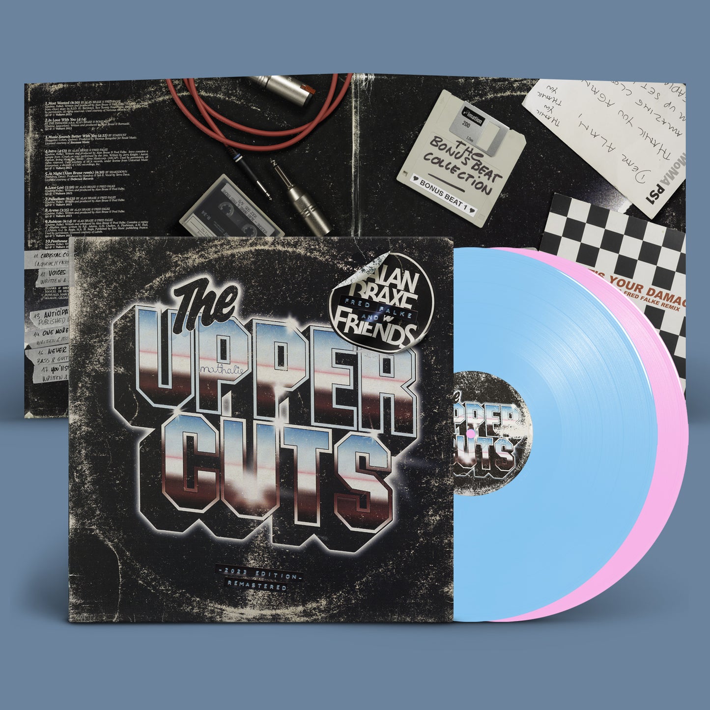 Alan Braxe, Fred Falke & Friends - The Upper Cuts (2023 Edition) [2LP Rose Pink and Baby Blue]