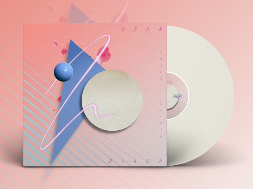 Thought Beings - Neon Beach [White Vinyl LP]