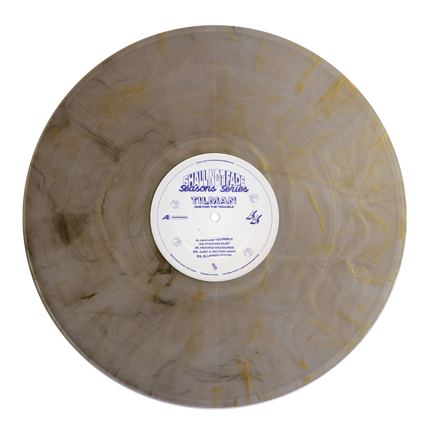 Tilman - One For The Trouble EP [Brown & Gold Marbled Vinyl]