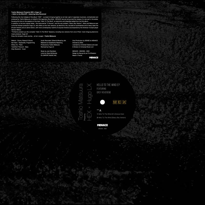 Toshio Matsuura pres HEX & Hugo LX - Hello to the Wind