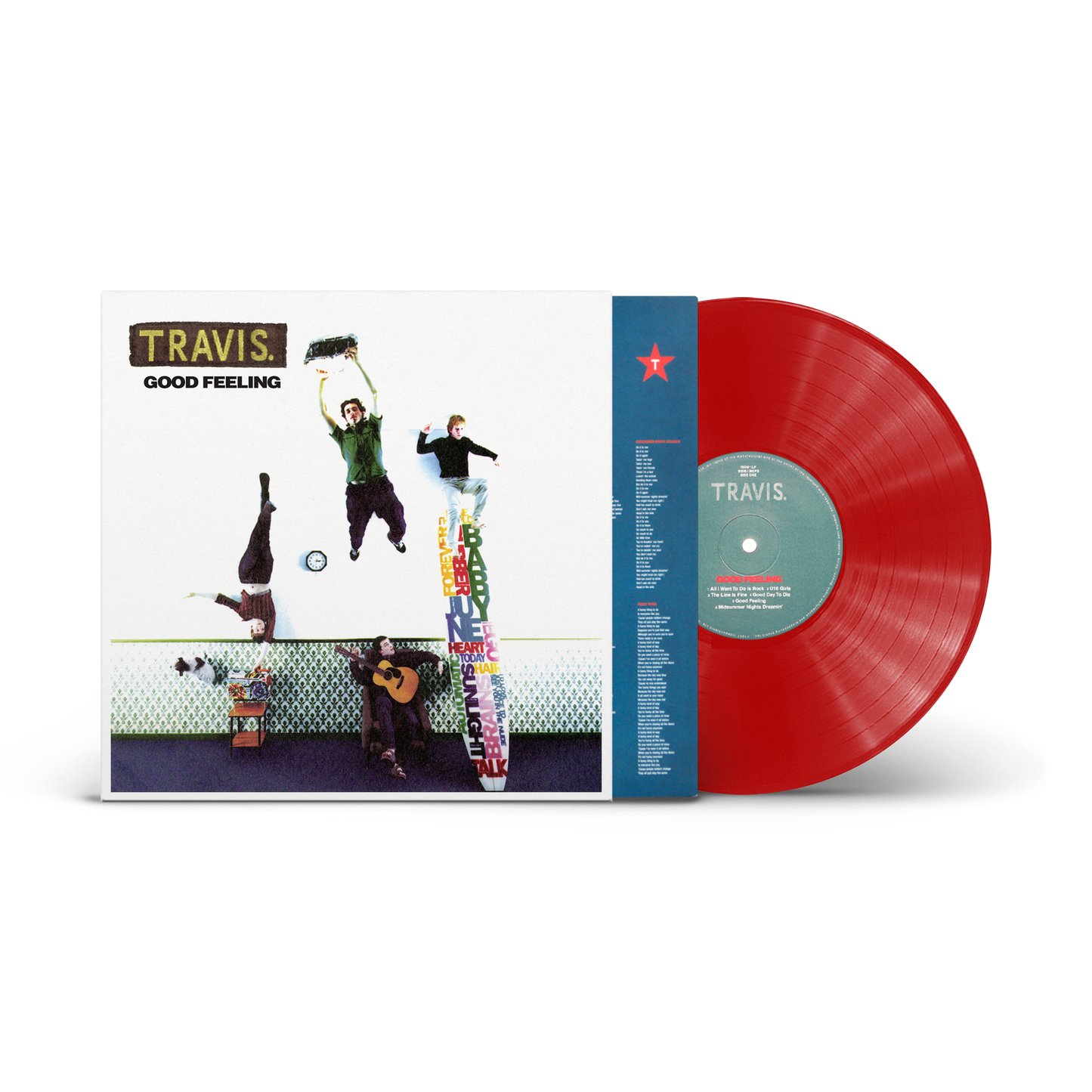 Travis - Good Feeling [Red Coloured Vinyl] (one per person)
