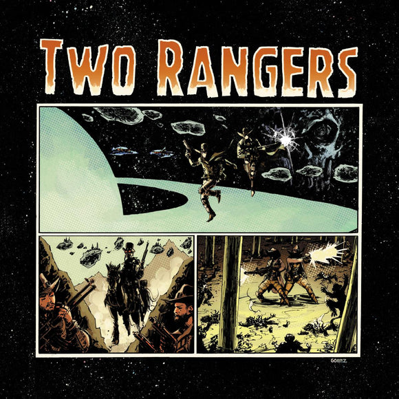 Two Rangers - Ghosts & Galaxies [full colour sleeve / 180 grams / orange marbled vinyl]