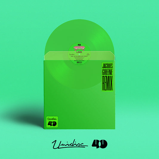 Lime x Jacques Greene - Babe, We're Gonna Love Tonight (Green Vinyl Pressing)