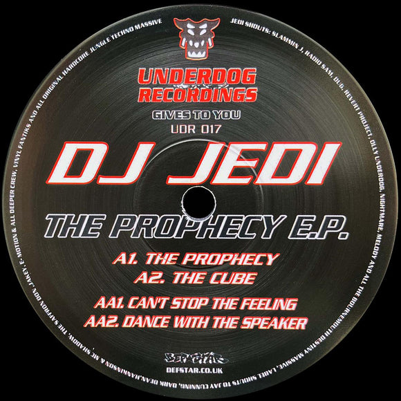 Dj Jedi - The Prophecy EP [label sleeve / vinyl only]