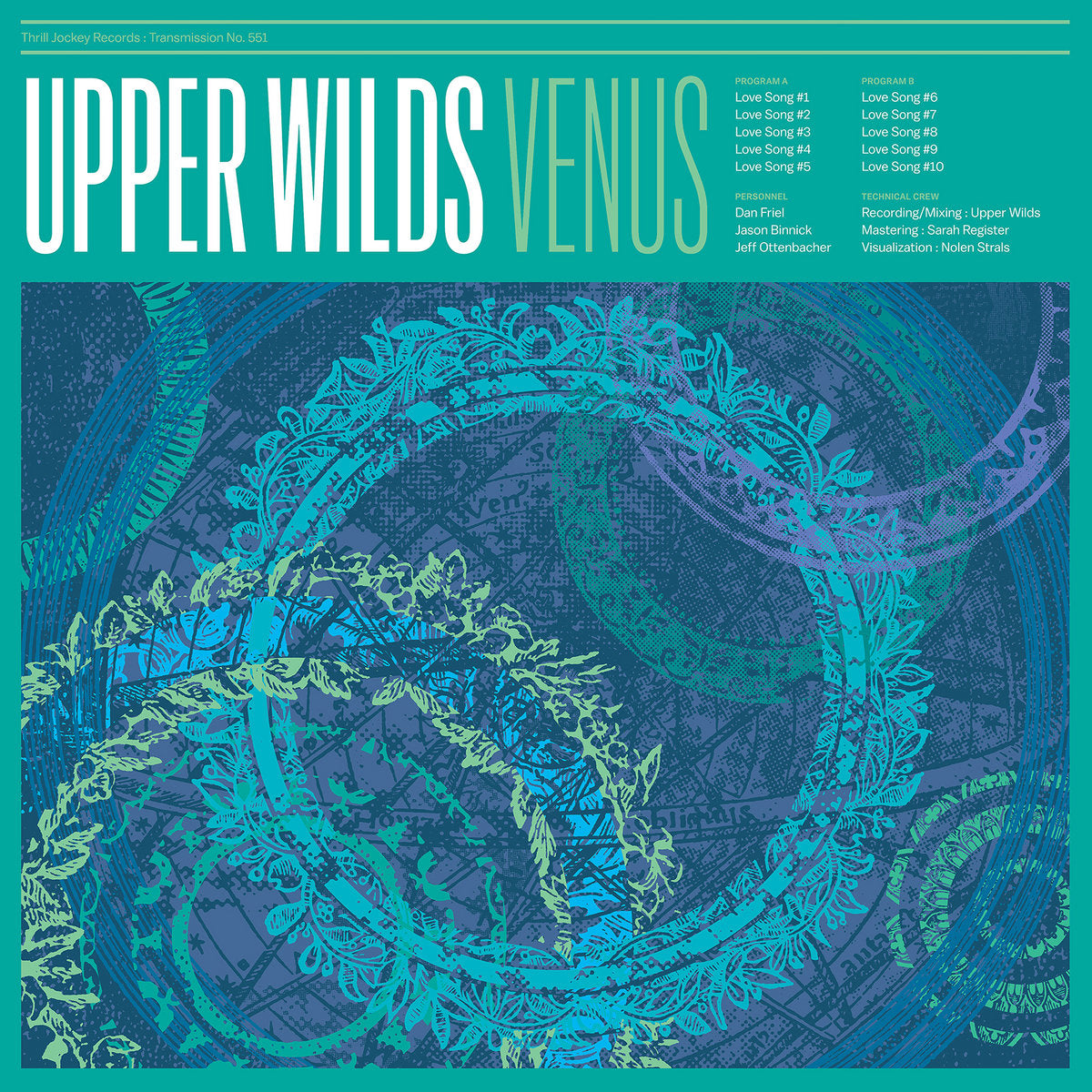 Upper Wilds - Venus [Translucent Green coloured vinyl]