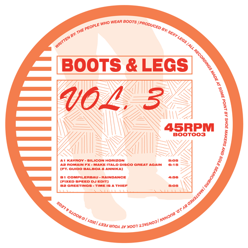 VARIOUS ARTISTS - BOOTS & LEGS VOL 3 EP