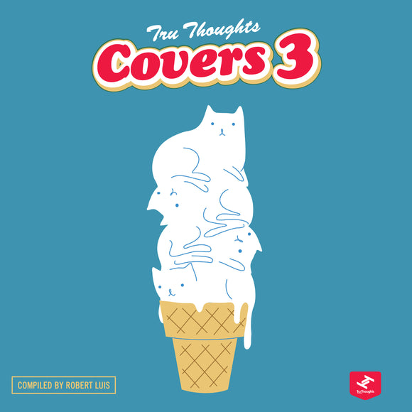 VARIOUS ARTISTS - TRU THOUGHTS COVERS 3 (Ice cream coloured Vinyl)