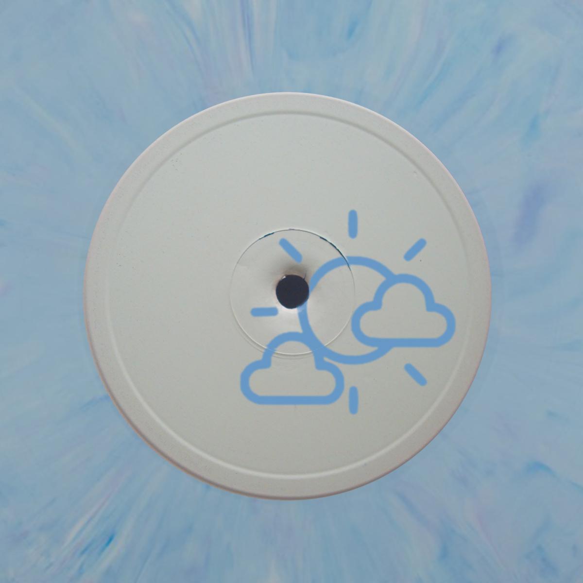 Unknown - Above The Clouds - 21 Jungle Remix [light blue marbled vinyl / hand-stamped]