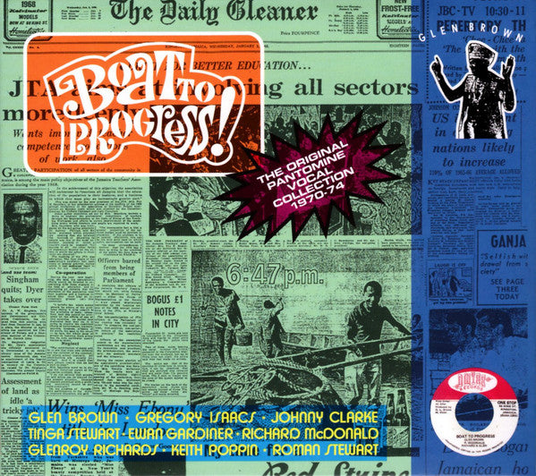 GLEN BROWN - BOAT TO PROGRESS! [CD]