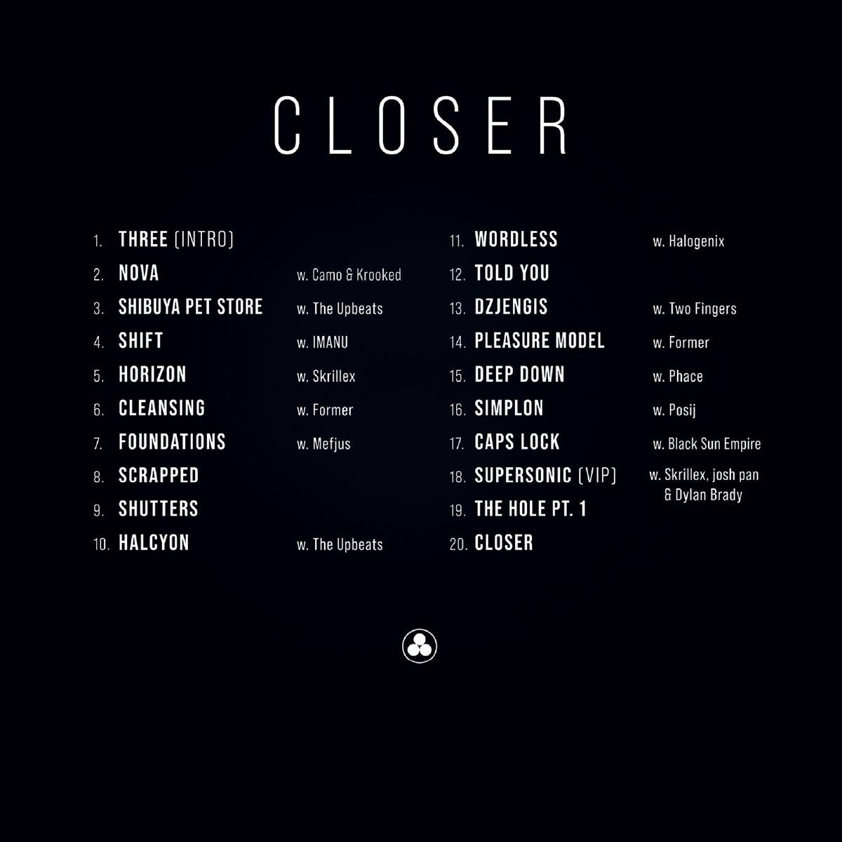 Noisia - Closer [full colour digipak]