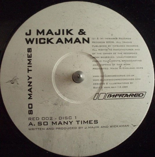 Various - So Many Times EP - Double Vinyl