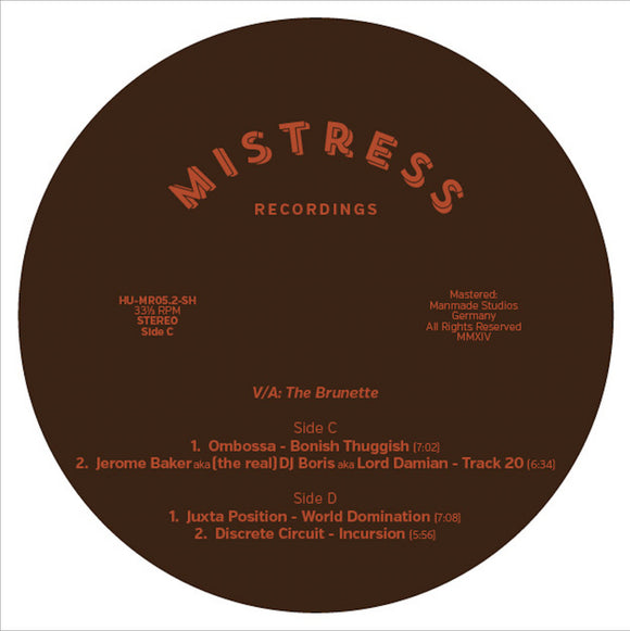 Various Artists - Mistress 52 (The Brunette) [Repress]
