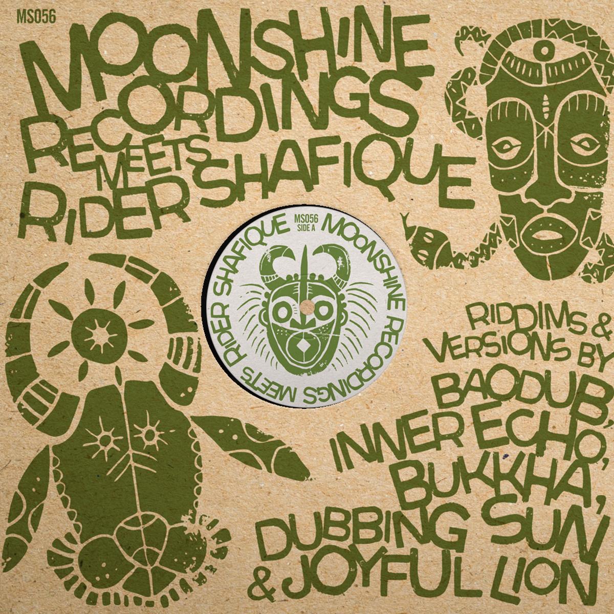 Various Artists - Moonshine Recordings meets Rider Shafique [printed sleeve]