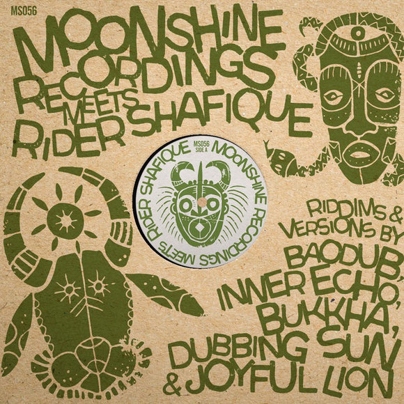 Various Artists - Moonshine Recordings meets Rider Shafique [printed sleeve]