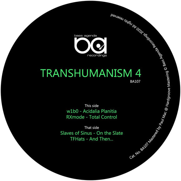 Various Artists - Transhumanism 4 [180 grams / stickered sleeve]