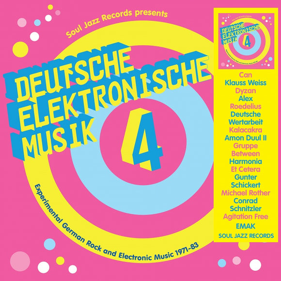 VA / Soul Jazz Records Presents - DEUTSCHE ELEKTRONISCHE MUSIK 4 - Experimental German Rock and Electronic Music 1971-83 [LP]