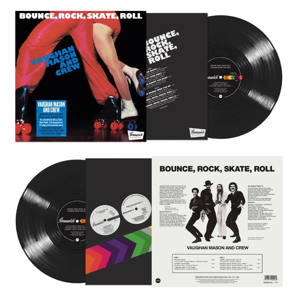 Vaughan Mason and Crew - Bounce, Rock, Skate, Roll (140g Black Vinyl)