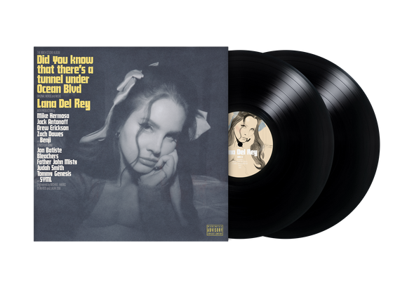 Lana Del Rey - Did you know that there's a tunnel under Ocean Blvd [2LP Standard Black Vinyl]