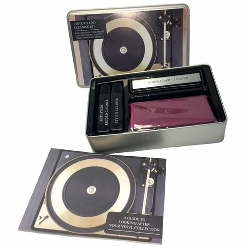 Vinyl Record Cleaning Kit & Guide Book