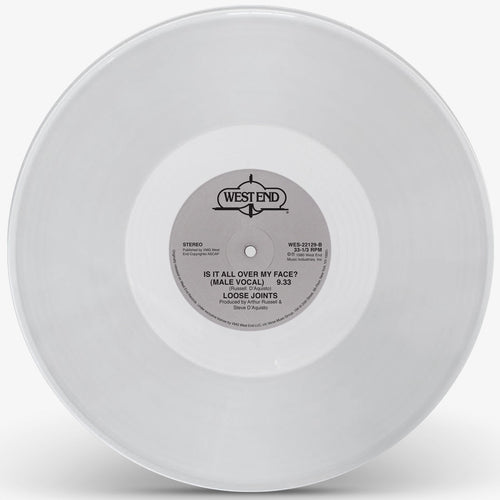 LOOSE JOINTS - IS IT ALL OVER MY FACE? (Clear Vinyl Repress)