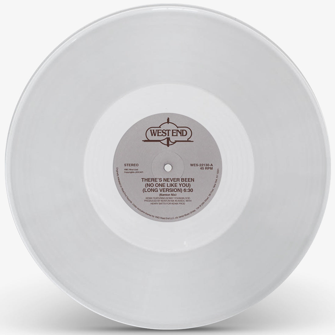 Kenix Music feat. Bobby Youngblood - There's Never Been Someone Like You (Clear Vinyl Repress)