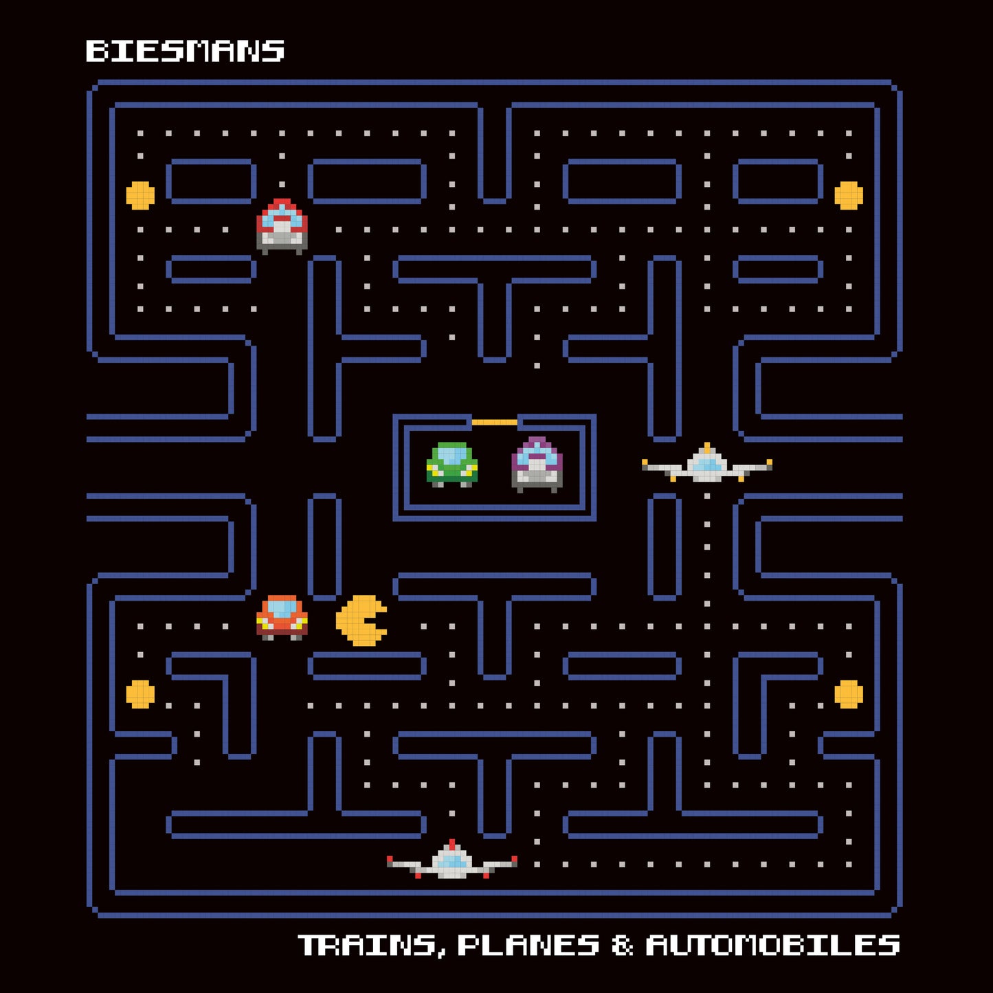 Biesmans - Trains, Planes & Automobiles (2LP) | Black & Yellow Vinyl, Gatefold + Poster