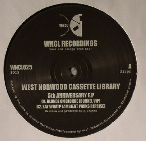 West Norwood Cassette Library - 5th Anniversary EP