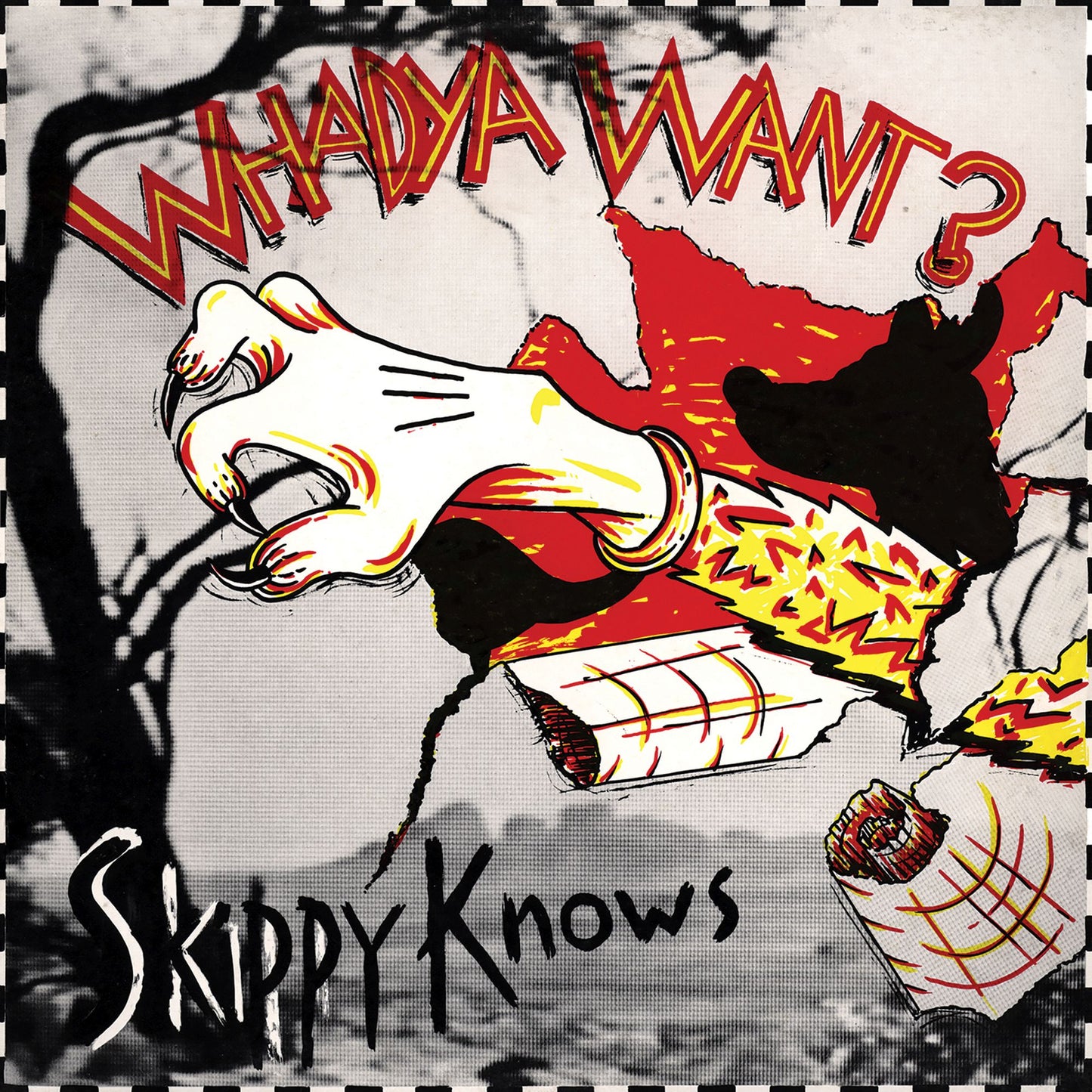 Whadya Want - Skippy Knows [Limited White in Red Vinyl]