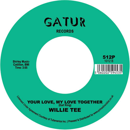 Willie Tee - Teasing You Again / Your Love, My Love Together