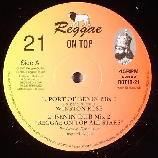 Winston Rose - Port of Benin