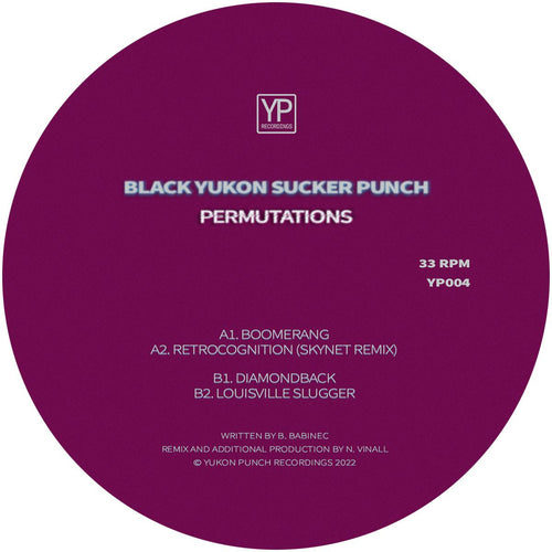 Black Yukon Sucker Punch - Permutations [stickered sleeve / incl. dl code]