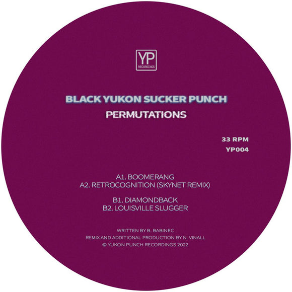 Black Yukon Sucker Punch - Permutations [stickered sleeve / incl. dl code]