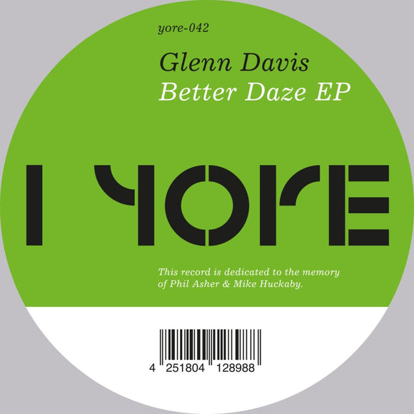 Glenn Davis - Better Daze EP