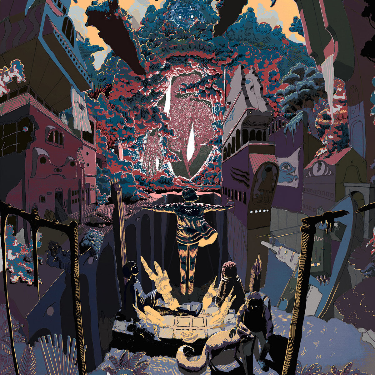 Balatron - Iðavöllur [full colour sleeve / pink marbled vinyl / incl dl code]