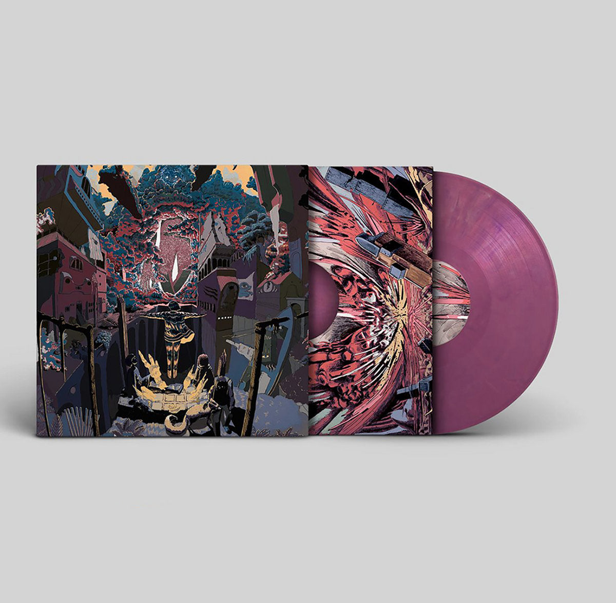 Balatron - Iðavöllur [full colour sleeve / pink marbled vinyl / incl dl code]