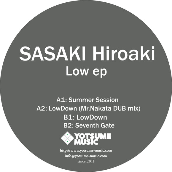 SASAKI Hiroaki - Low EP