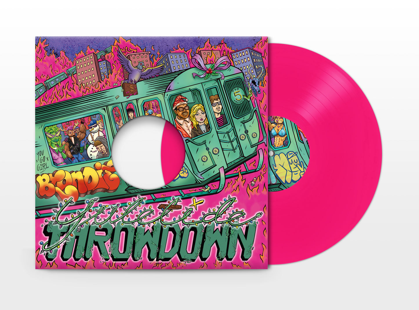 Blondie (feat. Fab 5 Freddy) - Yuletide Throwdown (Coloured Vinyl)