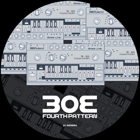 Unknown - 303 Fourth Pattern [clear vinyl / stickered sleeve]