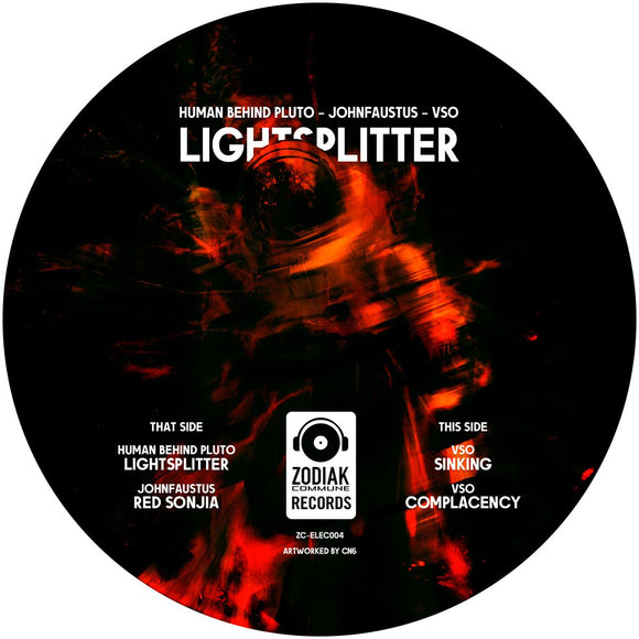 Various Artists - Lightsplitter [clear red vinyl / incl. poster]