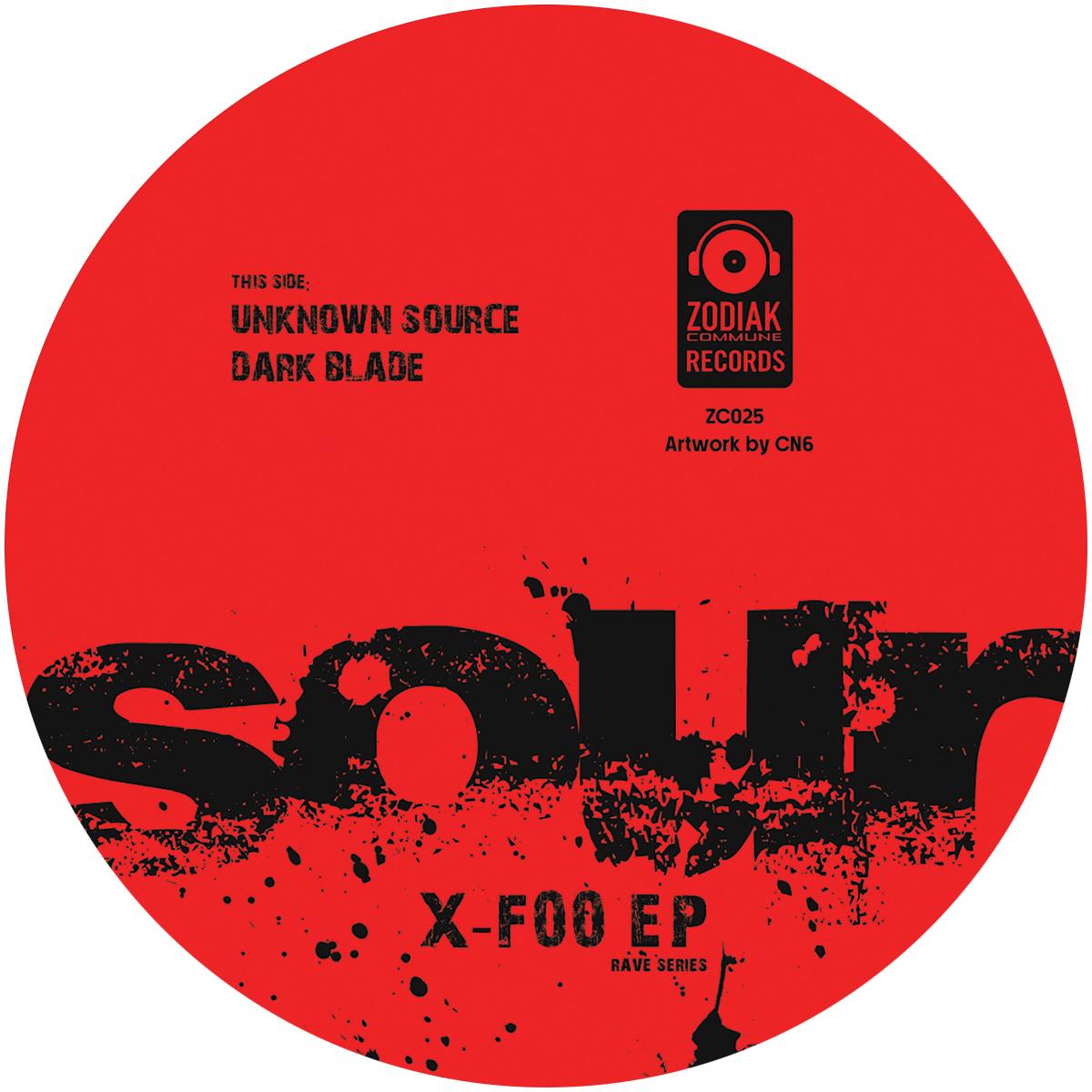 SOUR - X-F00 EP [clear red vinyl / incl. poster]