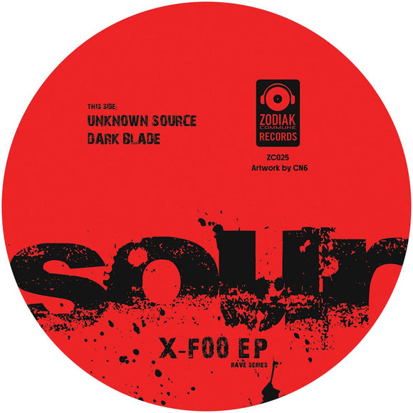 SOUR - X-F00 EP [clear red vinyl / incl. poster]