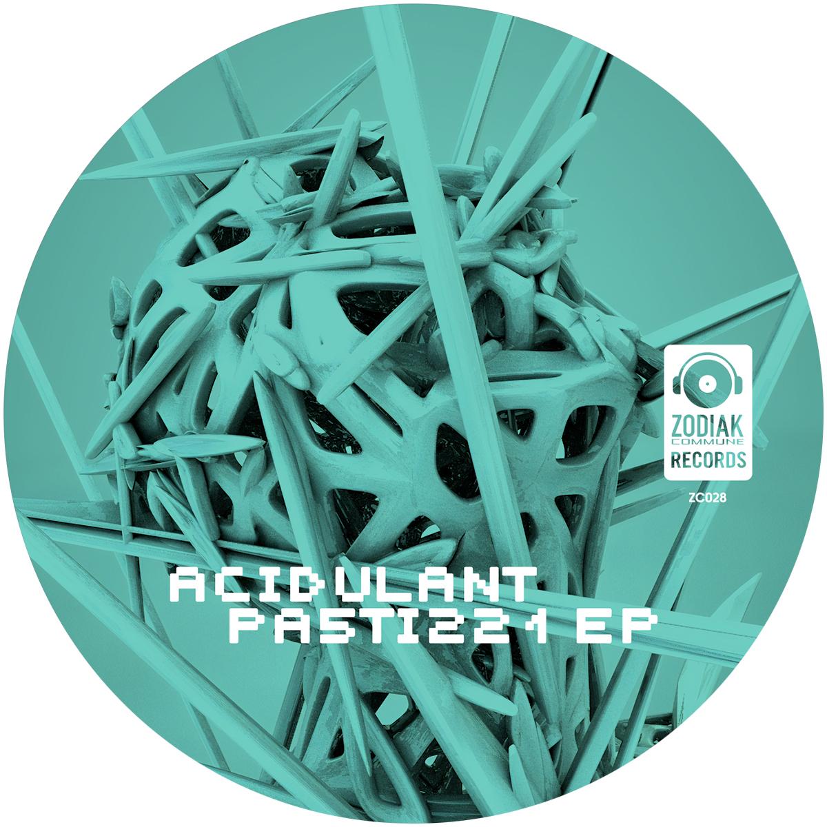 Acidulant - ZC028 [dark green marbled vinyl / incl. poster]